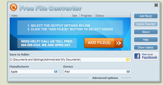 Easy video conversion to any device 